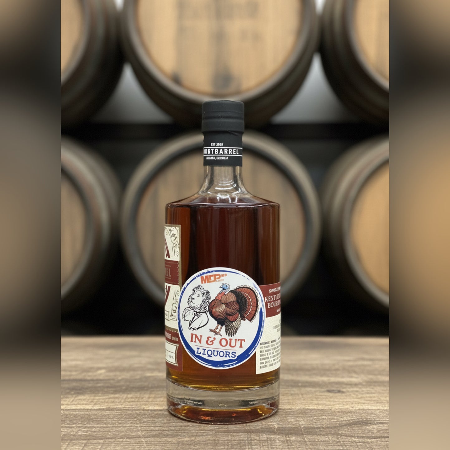 Short Barrel Wild Turkey Pick by MDP Liquor 118 Proof