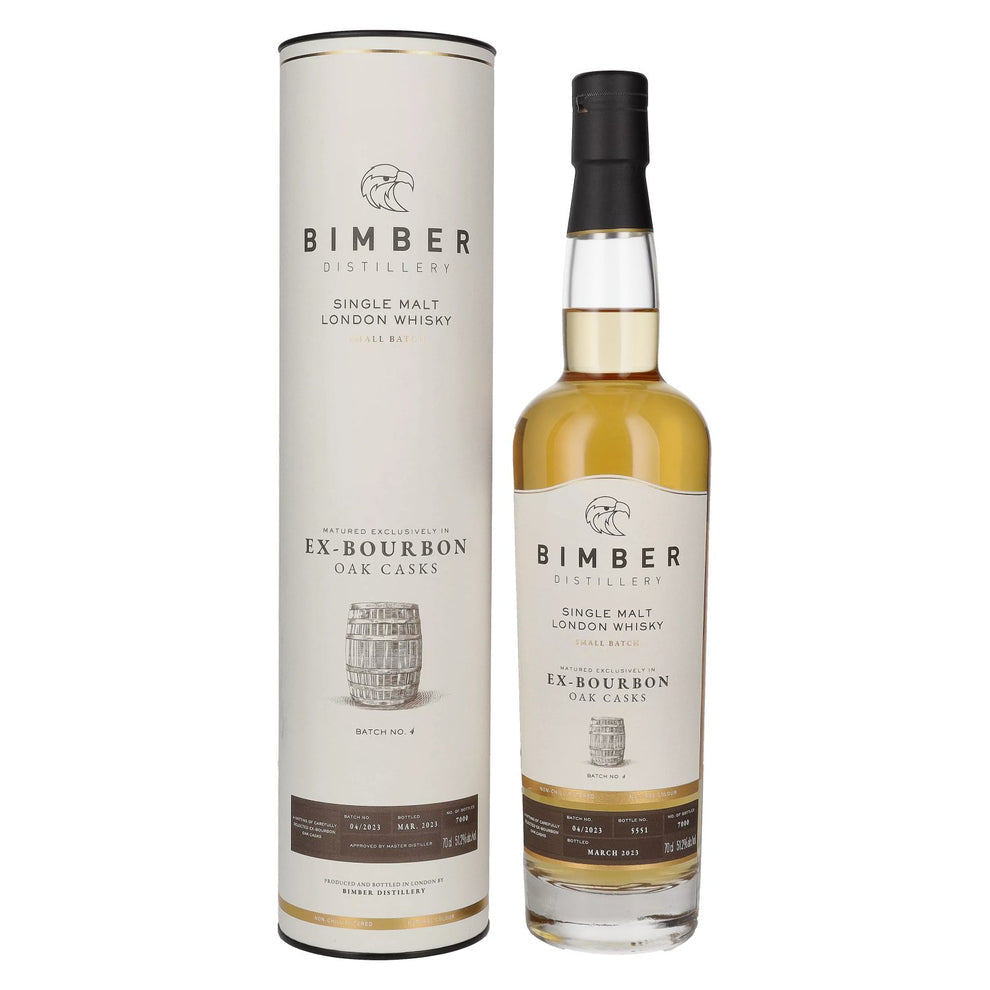 Bimber EX-BOURBON Oak Casks Single Malt London Whisky