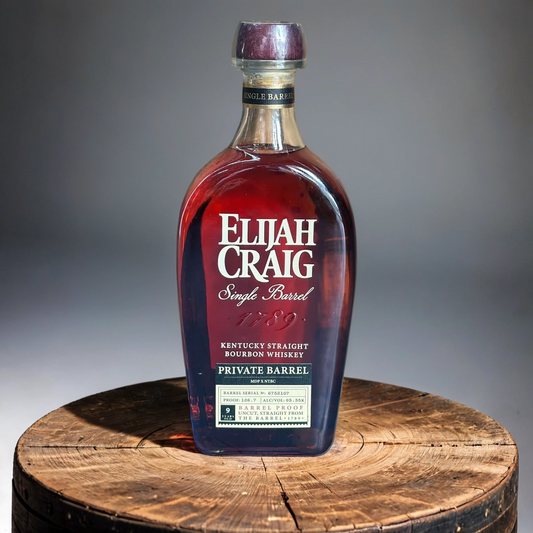 Elijah Craig Single Barrel Barrel Proof Bourbon - 9 Yr - "Old Kevinster" - 126.7 Proof - MDP Liquor Pick