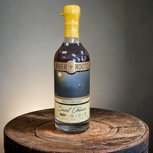 River Roots 7 Year Kentucky Straight Bourbon Whiskey Finished in Honey Barrels - "Sweet Oblivion" - Bardstown, KY