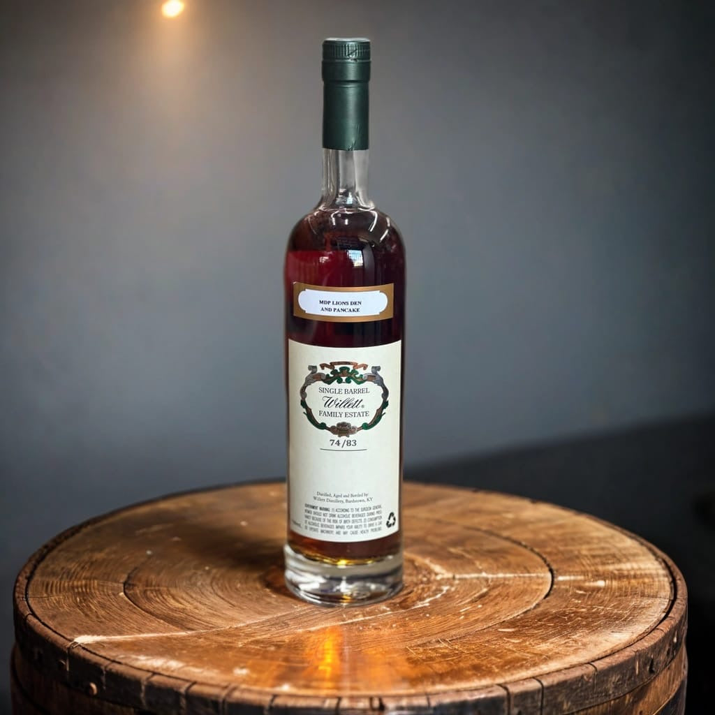 Willett 12 yr rye #2400 MDP AND LION'S DEN PANCAKE PICK