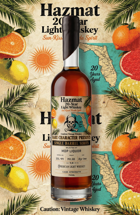 Rare Charecter 142.38pf 21yr 1 month light whisky