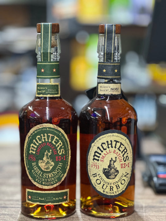 MICHTER’S  RYE BARREL Strength  COMBO  PK