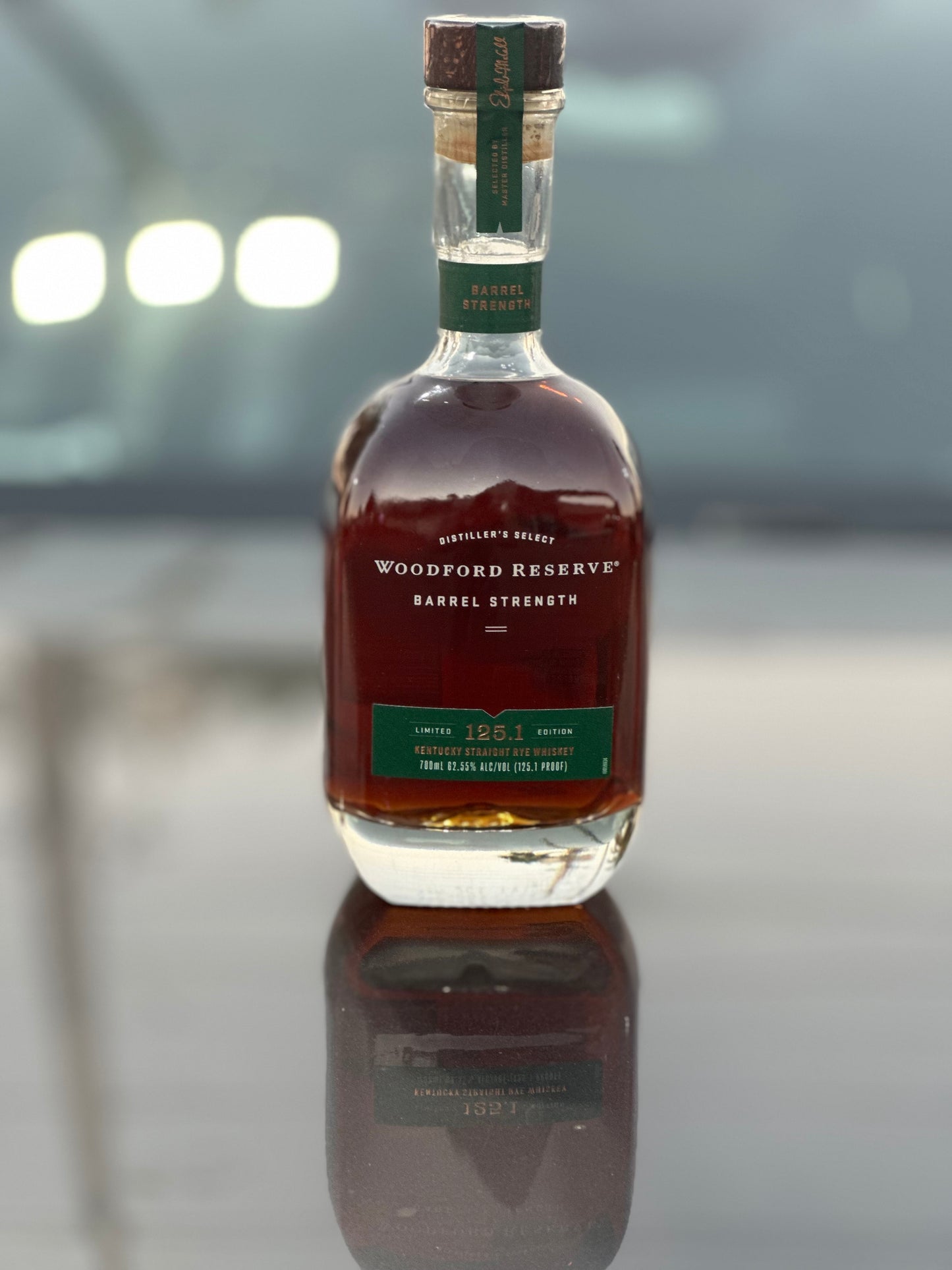 Woodford Reserve 125.1 Barrel Strength Rye 700ML