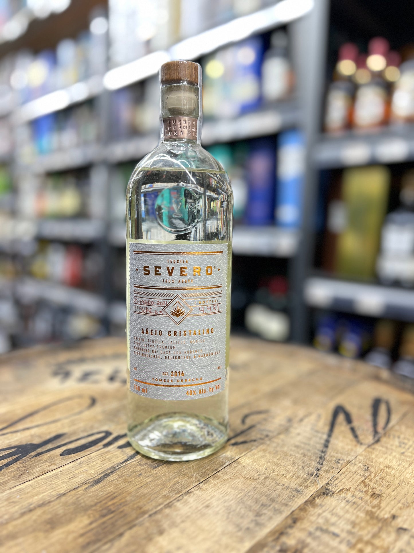 Severo Anejo Cristalino Tequila