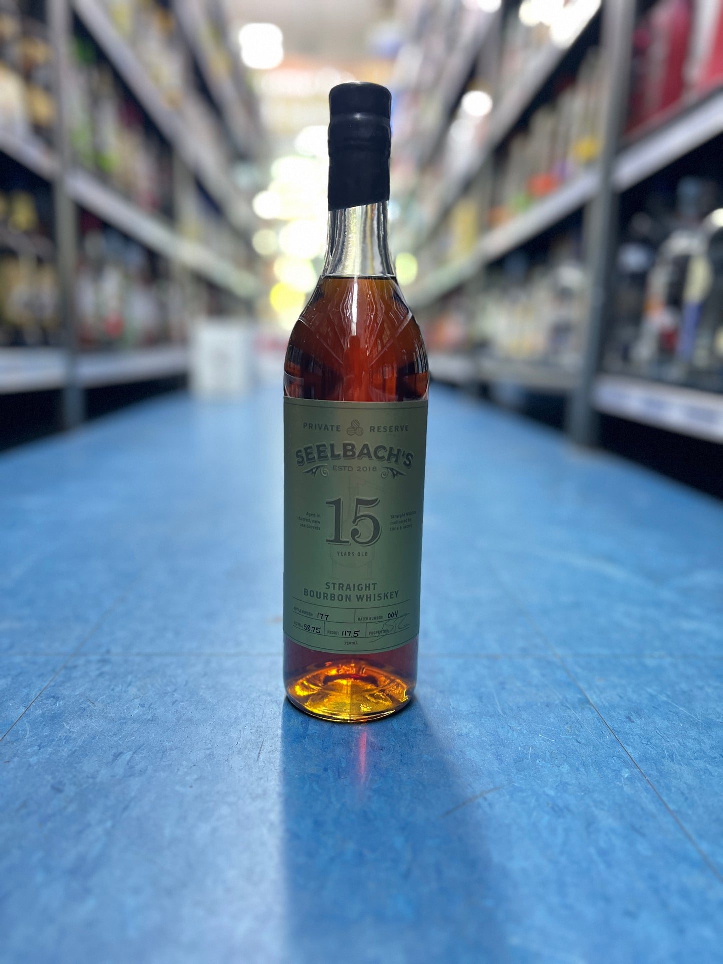 SEELBACH’S 15 Years Bourbon Whiskey