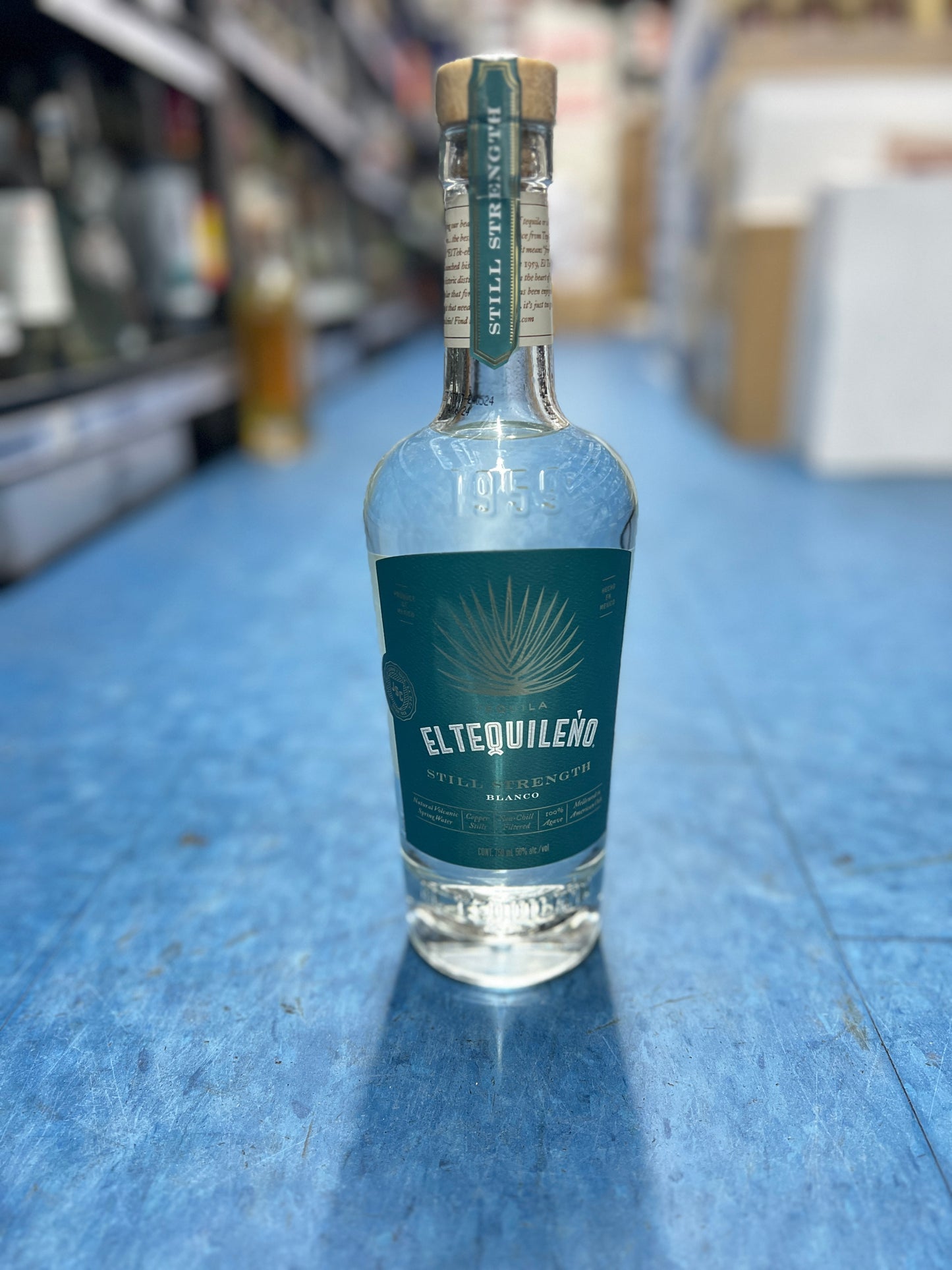 El Tequileno Still Strength Blanco Tequila