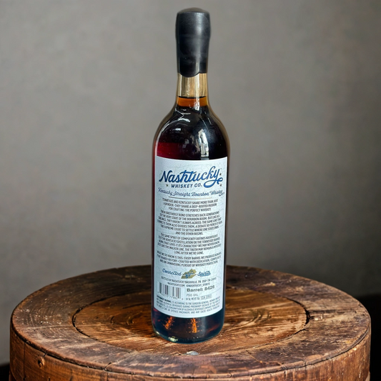 Nashtucky Whiskey Company - Kentucky Straight Bourbon Whiskey - 6 Year Cask Strength - 129.20 Proof - Clermont, KY