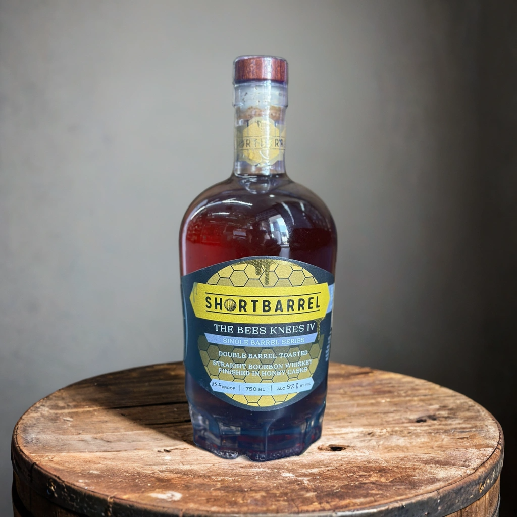 Short Barrel Straight Bourbon Whiskey - Honey Cask Finish - 115 Proof - MDP Liquor Pick