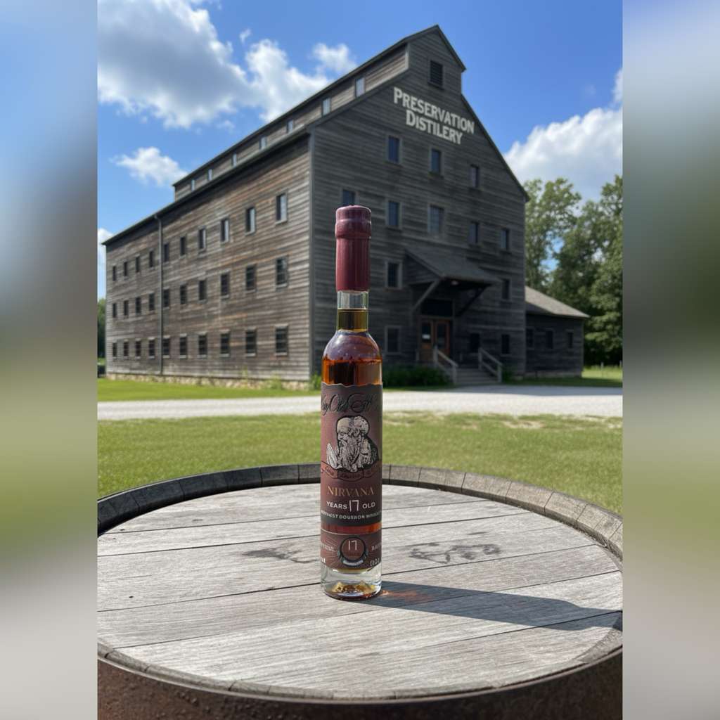 Very Olde St. Nick Nirvana 17 Year Straight Bourbon 375 ml 123.8 pf